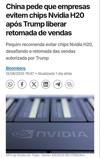 Se fosse no Brasil, isso poderia passar despercebido. A abordagem brasileira em relação à 'armas não cinéticas', redes sociais e inteligência artificial, ainda não alcançou um nível de maturidade adequado.