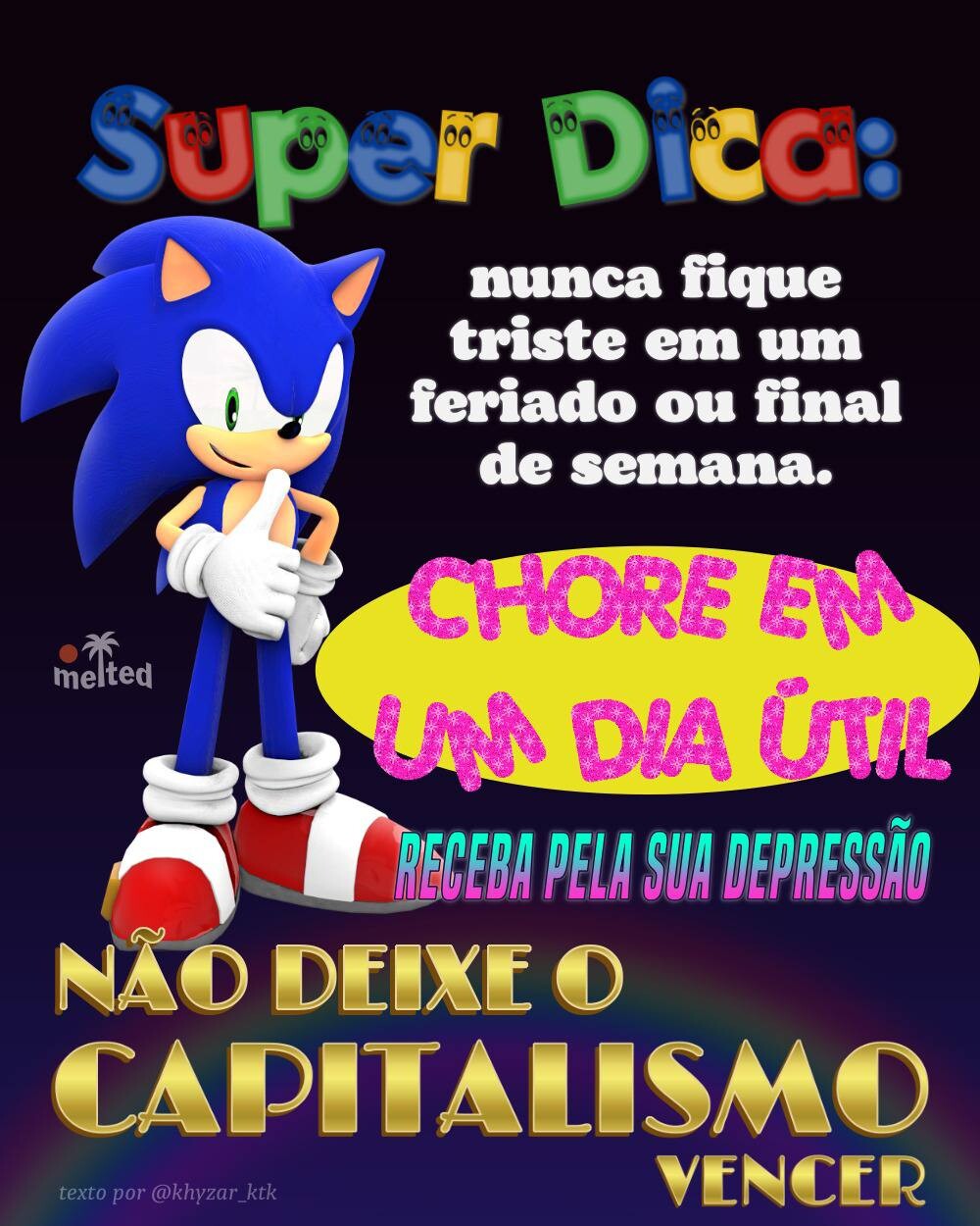 Dica do Sonic