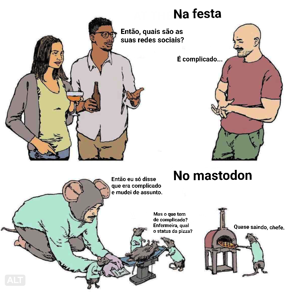 O mastodon é complicado...